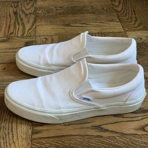 VANS Classic Slip-On l Sz 7.5 Womens/ 6 Mens l True White Color